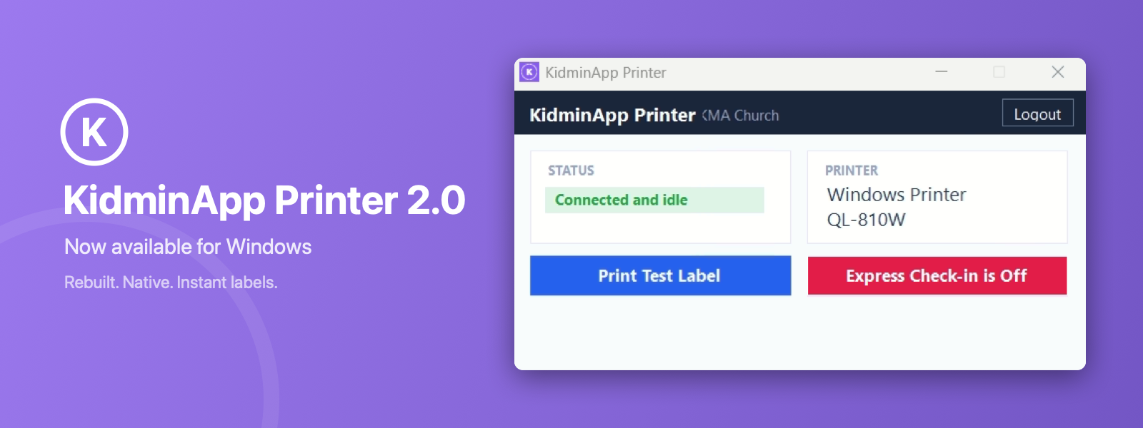 Kidminapp printer 2 windows featured